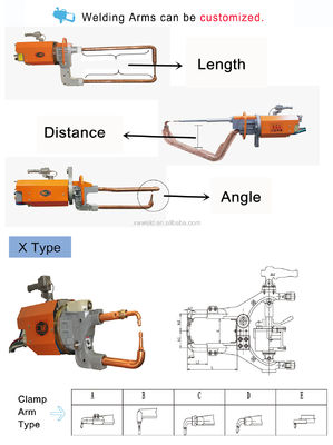 0.5MPA SS آلة لحام بقعة