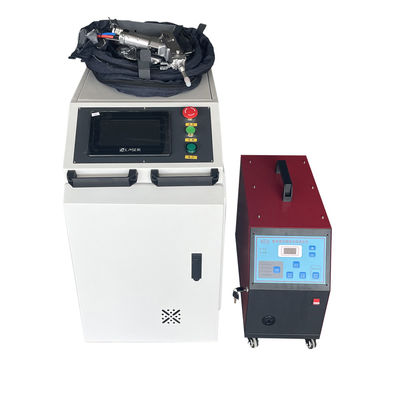 الفولاذ المقاوم للصدأ الأنابيب دليل آلة لحام الليزر الصغيرة 1000W 1500W