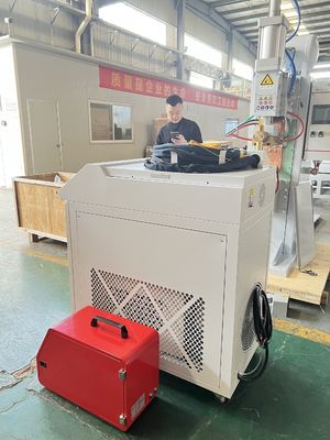 القطع اليدوي المتماسك الفولاذ حديدية الليزر الصناعي 1000w للمعدن